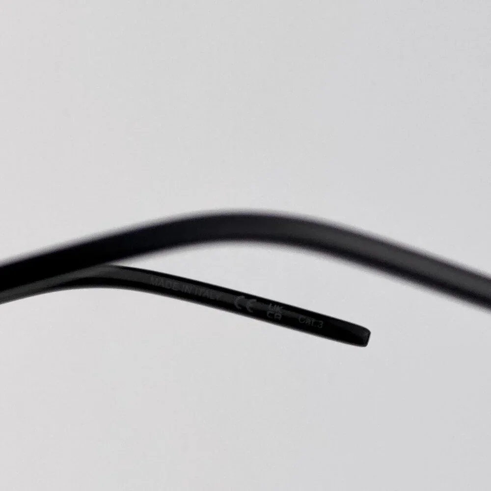 Saint Laurent SL309M 002 Pilot Sunglasses – Silver Frame with Grey Lenses - Picture 7 of 12